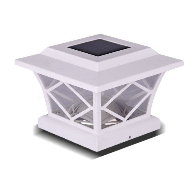 2211-F10 WH হোয়াইট ডায়মন্ড প্যাটার্ন LED পোস্ট ক্যাপ ল্যান্ডস্কেপ বাগান আলো 2211-F10 WH হোয়াইট ডায়মন্ড প্যাটার্ন LED পোস্ট ক্যাপ ল্যান্ডস্কেপ বাগান আলো