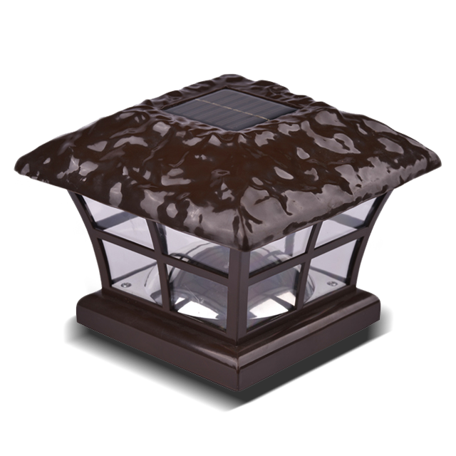 2211-F13 BR কালো আউটডোর আলংকারিক উচ্চ উজ্জ্বলতার বেড়া পোস্ট ক্যাপ লাইট 2211-F13 BR কালো আউটডোর আলংকারিক উচ্চ উজ্জ্বলতার বেড়া পোস্ট ক্যাপ লাইট