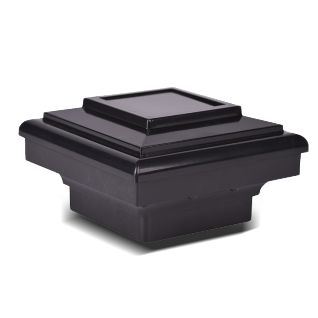 2211-F7 BL ব্ল্যাক ডেকোরেটিভ সোলার স্কয়ার পিলার পোস্ট ক্যাপ লাইট 2211-F7 BL ব্ল্যাক ডেকোরেটিভ সোলার স্কয়ার পিলার পোস্ট ক্যাপ লাইট