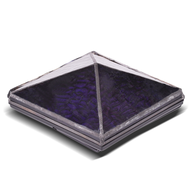 2211-TC8 কালো দরকারী হাতে তৈরি টিফানি পোস্ট ক্যাপ 2211-TC8 কালো দরকারী হাতে তৈরি টিফানি পোস্ট ক্যাপ