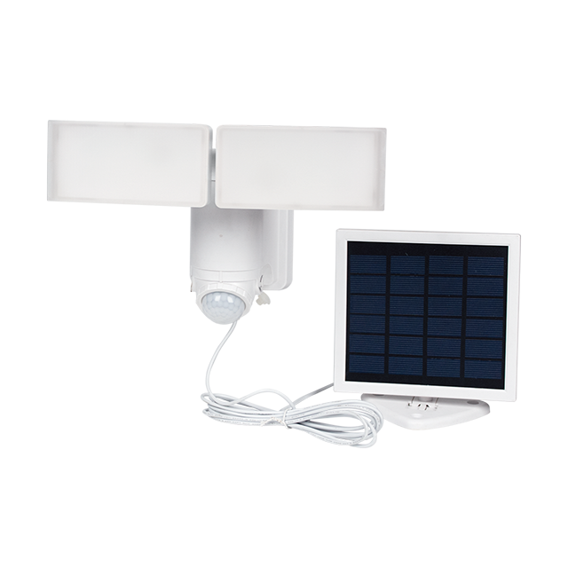 NSL-01 WH আউটডোর জলরোধী সৌর নেতৃত্বাধীন প্যানেল মোশন সেন্সর প্রাচীর আলো